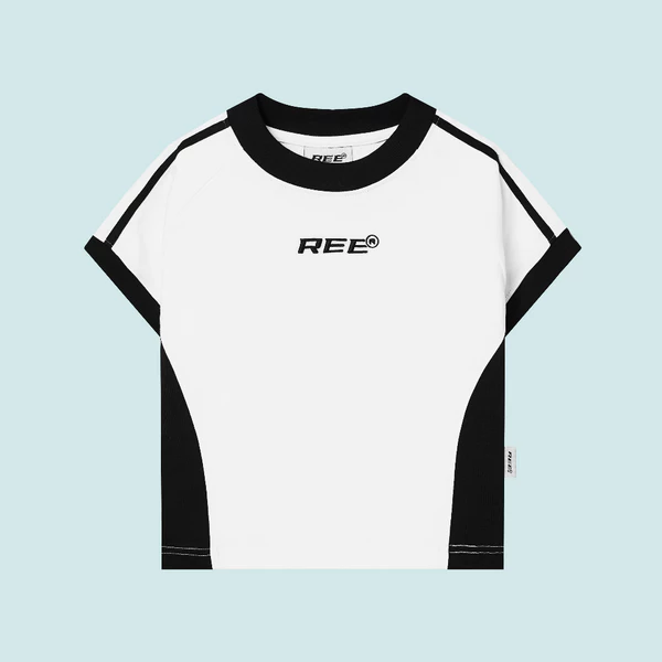 Local Brand Ree - Áo Croptop Cho Nữ Màu Trắng