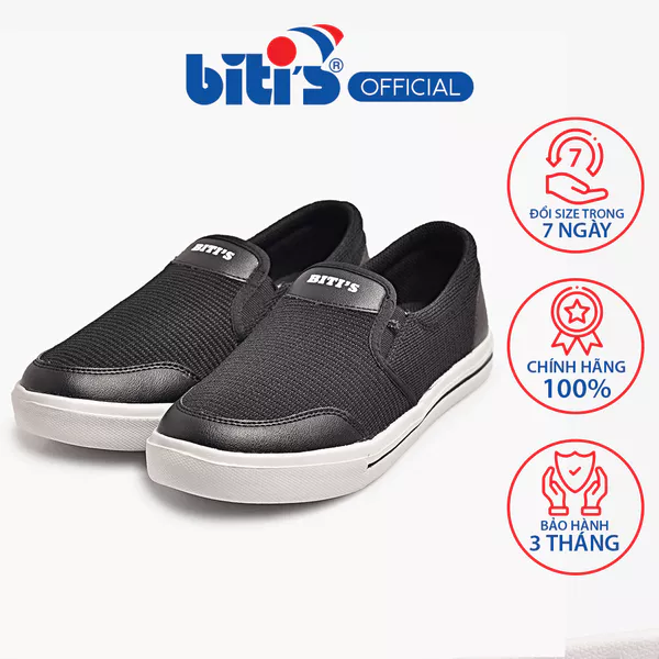 Giày Thể Thao Nam Biti's DSM074500DEN (Đen)