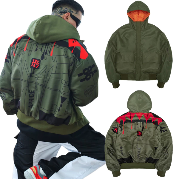 M95 - Hooded Bomber Jackets áo khoác