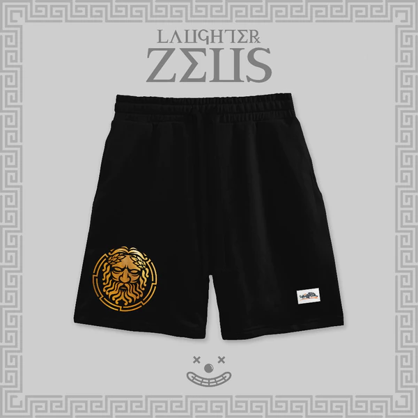 Local brand LAUGHTER GREEK TITANS SHORTS THẦN THOẠI HY LẠP ZEUS - Quần shorts Basic Streetwear