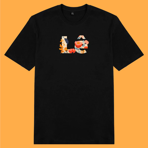 Áo thun cotton 100% unisex, phong cách thời trang hàng đầu in hình Họ người Việt - Lê