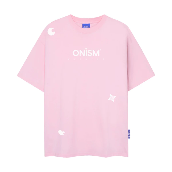 Áo thun unisex Basic Onism grament Ver 2 màu hồng baby - Basic tee ONISM