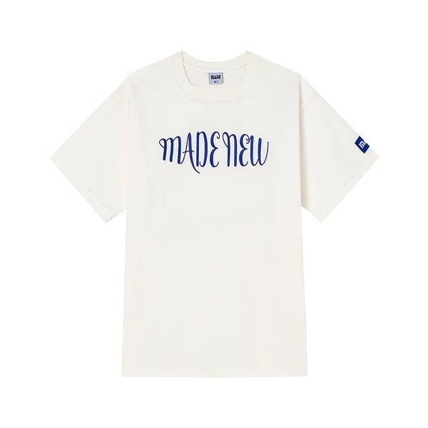 Áo Thun Unisex Local Brand MADE New Cổ Vuông / Cream