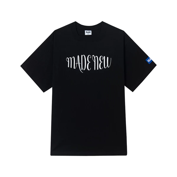 Áo Thun Unisex Local Brand MADE New Cổ Vuông / Black