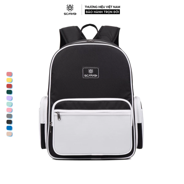 Scarab Estate Backpack Unisex - Balo Đi Học Thời Trang, Đựng Vừa Laptop 15,6inch(mỏng)