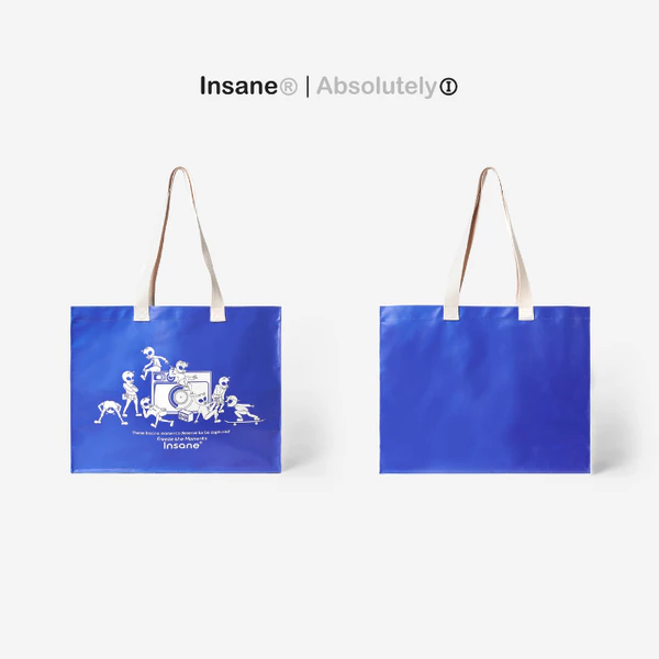 Túi InsaneClo FREEZE THE MOMENT BAG Túi Của Mẹ Form Unisex Chất Liệu PVC