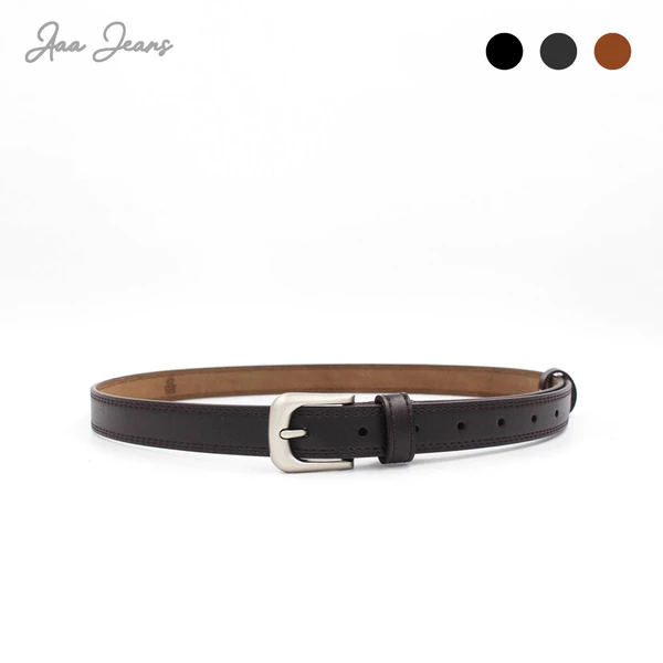 Dây Lưng Nữ Khóa Classic Genuine Leather Aaa Jeans