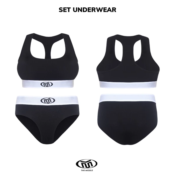Set đồ lót underwear THEMIDDLE (có mút)