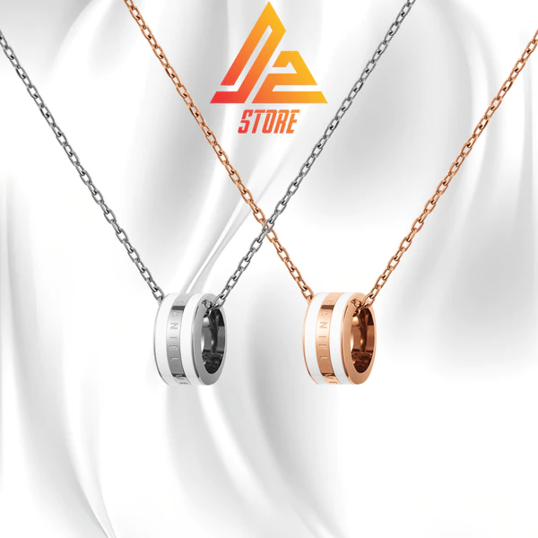 Dây chuyền DW v2 Emalie - Vòng cổ 316L thép không gỉ Titanium [Bảo hành 5 năm]