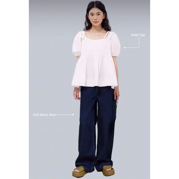 DOB - Quần bò ống suông Dob Basic Jean