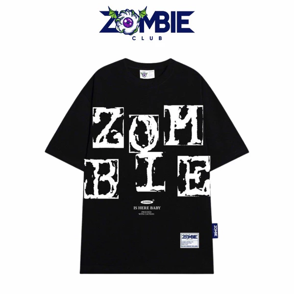 Áo Thun Zombie Club ICE BLOCK, Local Brand Unisex cotton 100% 230gsm Chính Hãng