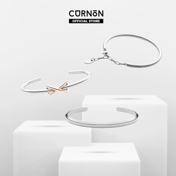 Bộ Sưu Tập Vòng Tay Cuff Nữ Curnon - Thiết Kế Tối Giản, Tinh Tế, Điệu Đà - Phù Hợp Mọi Phong Cách