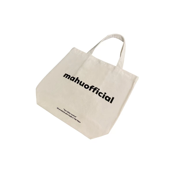 MAHU - TÚI TOTE VẢI CANVAS MHO