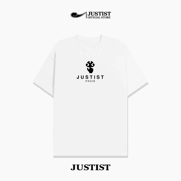 Áo thun Justist Localbrand Unisex PRIVE ngắn tay cổ tròn Sigature TSJT016