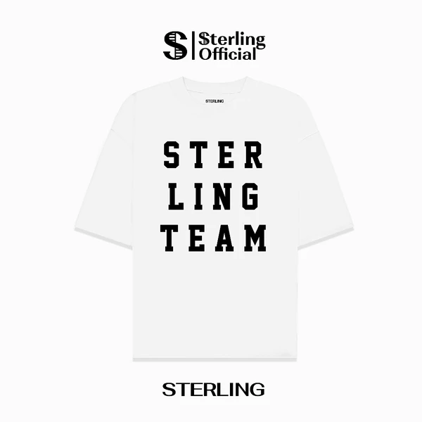 Áo thun Sterling Localbrand TEAM Unisex Tay Ngắn Chất Cotton TSST033