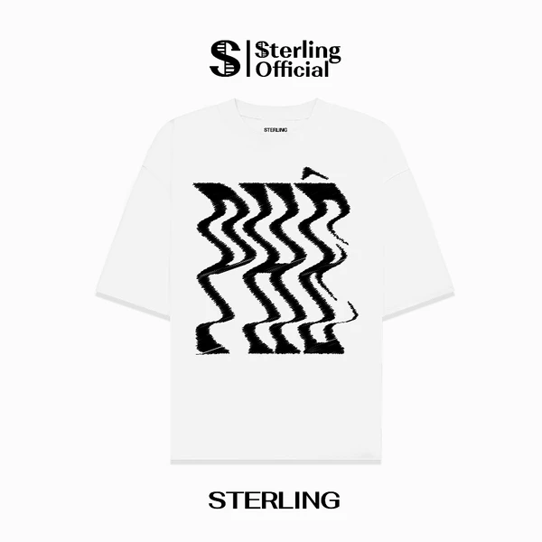 Áo thun Sterling Localbrand Unisex PHÊ Cổ Tròn Ngắn basic Tay  Cotton TSST034