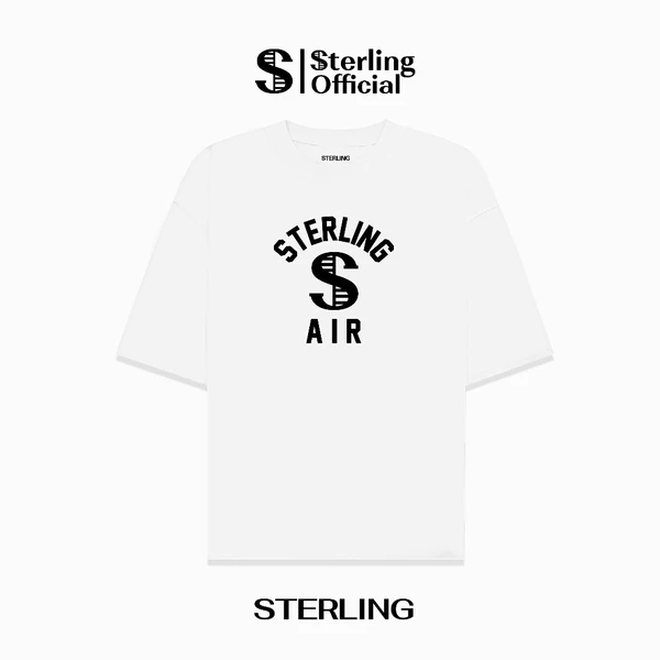 Áo thun Sterling Localbrand Unisex AIR Tay Ngắn Chất Cotton TSST035