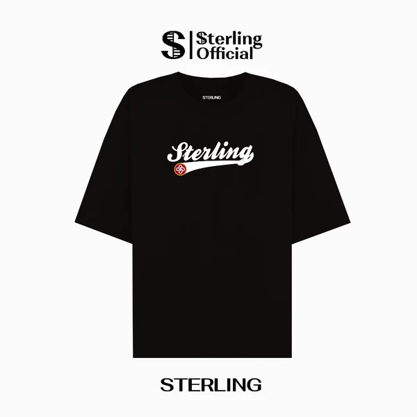 Áo thun Sterling Localbrand Unisex BASEBALL Tay Ngắn Chất Cotton TSST050