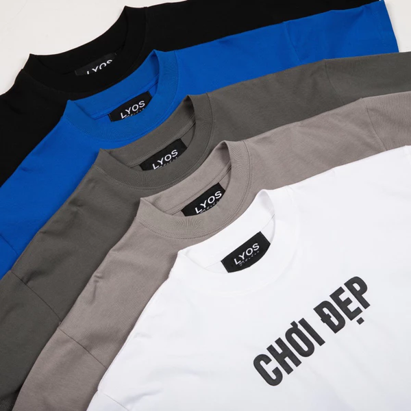 ÁO" CHƠI ĐẸP " FORM BOXY FIT- 100% COTTON 260GSM Cotton