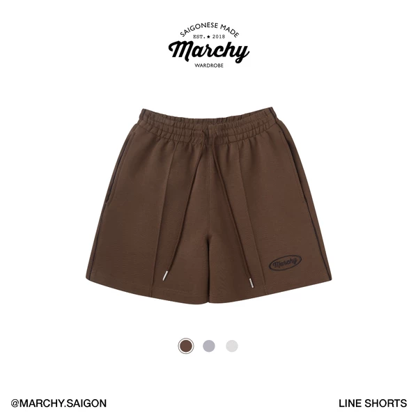 MARCHY - Line Shorts - Quần sọt