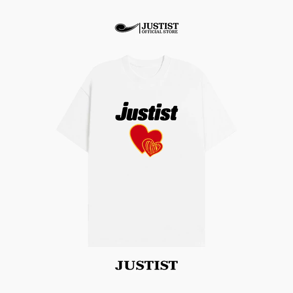 Áo thun Justist Localbrand Unisex LOVE YOU Tay Ngắn Chất Cotton TSJT081