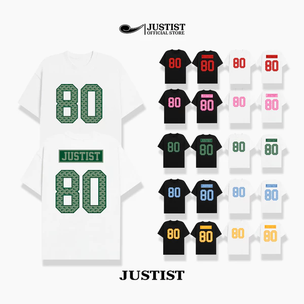 Áo thun Justist Localbrand Unisex BASEBALL full 2 mặt Basic Tay Ngắn Cổ Tròn TSJT087