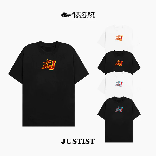 Áo Thun JUSTIST J-Fire Basic Nam Nữ Unisex chất cotton  TSJT033