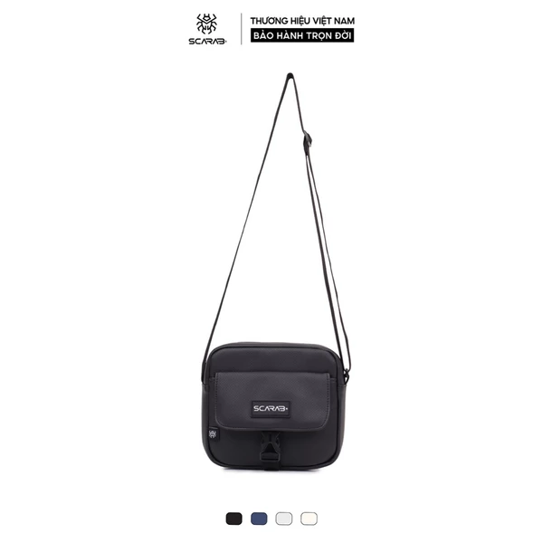 Túi Đeo Chéo Urban Leather Shoulder Da PU Nam Nữ Phong Cách Thanh Lịch_Bảo Hành Trọn Đời Scarab