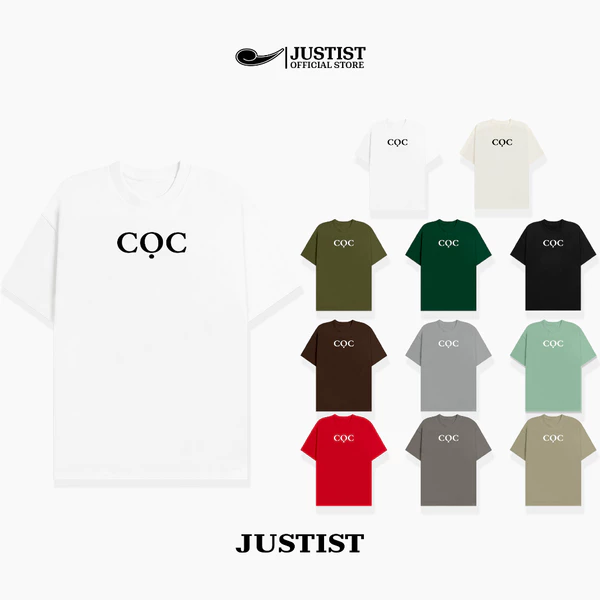 Áo thun Justist Localbrand Unisex CỌC form unisex chất cotton TSJT110