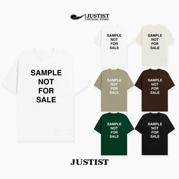 Áo thun Justist Localbrand SAMPLE NOT FOR SALE Unisex basic form unisex chất cotton TSJT116
