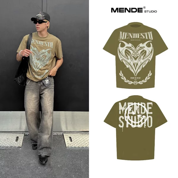 False Heart Tee - Mende - Áo thun unisex 2 màu