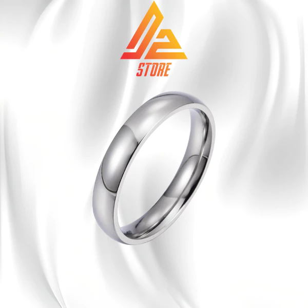 [Có thể khắc 2 mặt] Nhẫn DZ Zeal Bạc cặp đôi khắc tên theo yêu cầu unisex nam nữ [Bảo hành 5 năm]