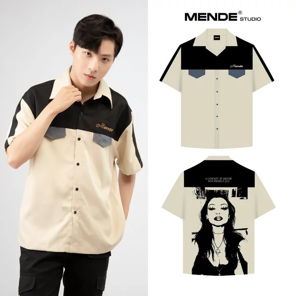 Cyrus Shirt - Áo sơ mi tay ngắn Mende - 3 Màu