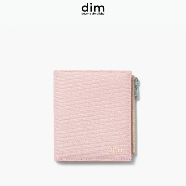 Ví vải khoá kéo DIM Stella Wallet - Pastel Color