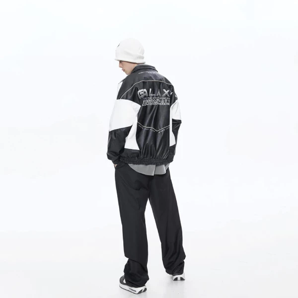 Áo khoác da jacket Zukik - Galaxy