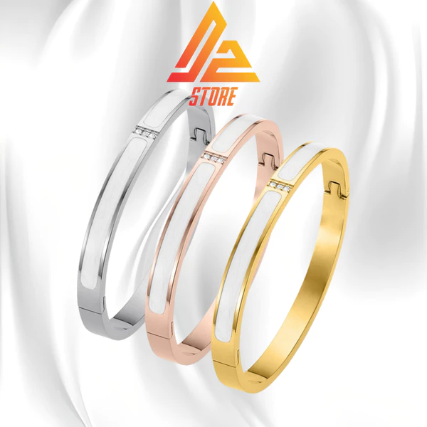[Có thể khắc 2 mặt] Vòng xà cừ DZ Seakiss khắc tên theo yêu cầu cặp đôi unisex Titanium [Bảo hành 5 năm]