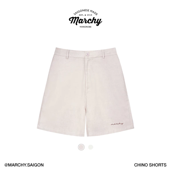 MARCHY - Chino Shorts - Quần sọt linen