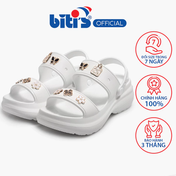 Dép Eva Phun Nữ Biti's E-Soft BEW001100TRG (Trắng)