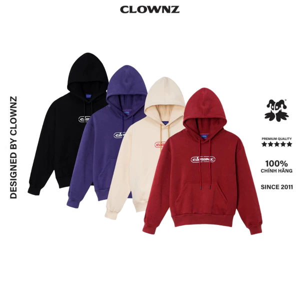 Áo hoodie boxy ClownZ Basic Hoodie V4 local brand form rộng đồ mùa đông nam nữ unisex