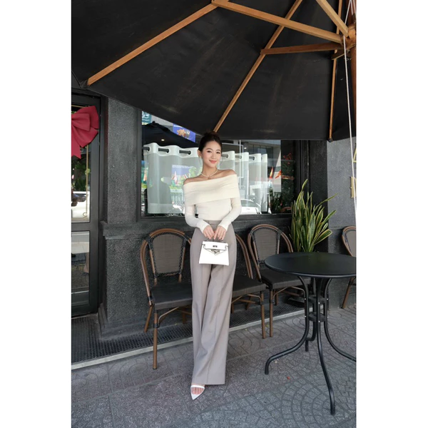 RUBIES Kiko Pants - Quần Dài Nữ Ống Suông Rộng