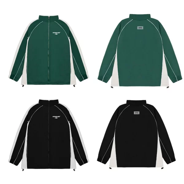 Áo khoác dù phối 2 lớp local brand Otis Club - jacket phối dù ss03 phản quang