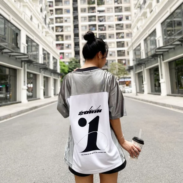 Áo thun số bóng đá bloke core unisex số 1 - ZUKIK