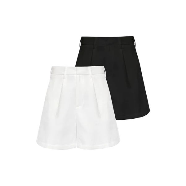 HYPNOTISM |"DAILY SHORTS" Quần short xếp ly unisex form rộng thoải mái, phong cách streetwear