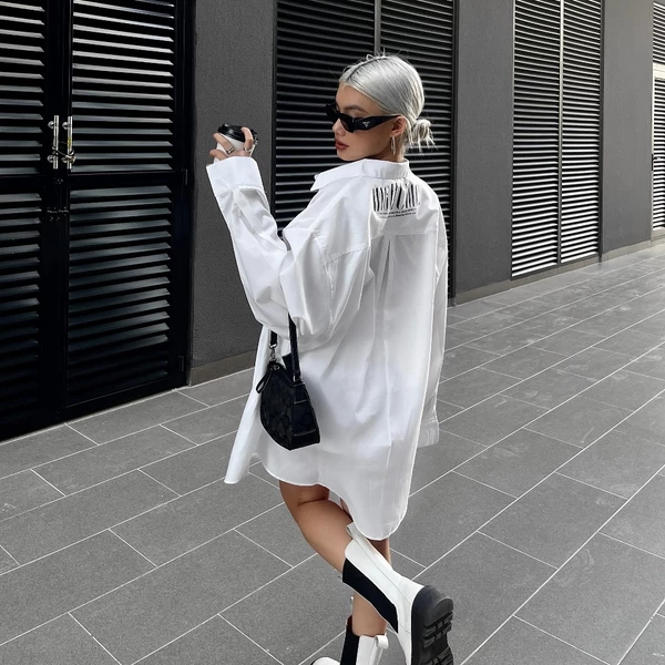 HIGHCHIC - DAWN SHIRT - SƠ MI TRẮNG OVERSIZE