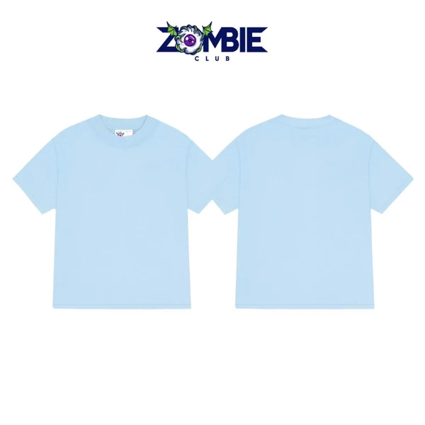 Áo Baby Tee Zombie Club, Trơn, Cotton 100% Chính Hãng