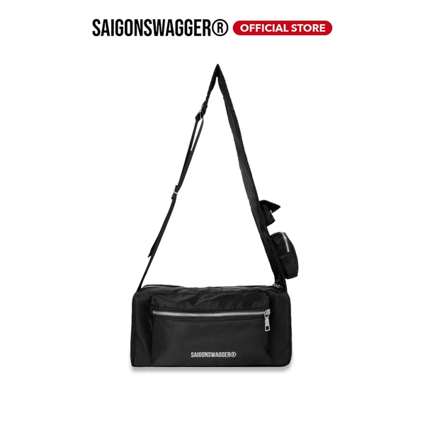 Túi Đeo Chéo Nam Nữ Hộp Nylon Cao Cấp SAIGONSWAGGER ®  CARGO NYLON CROSSBODY BAG