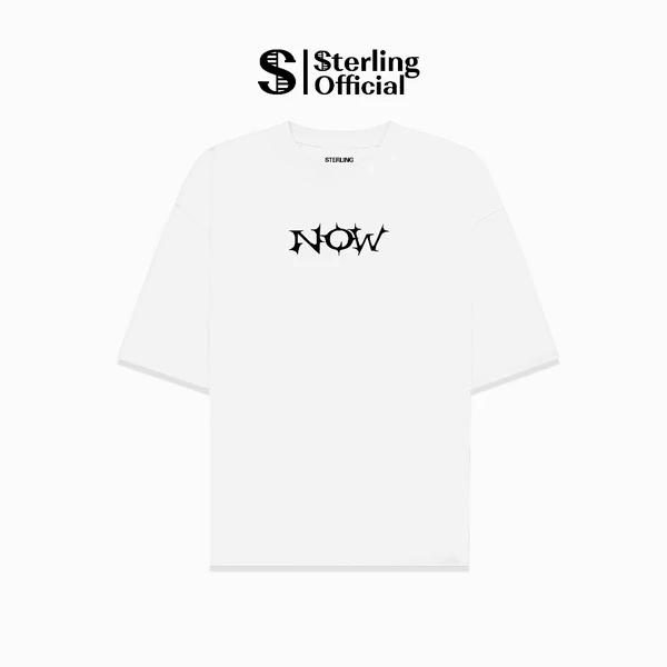 Áo thun Sterling Localbrand Unisex NOW  Tay Ngắn Chất Cotton TSST016