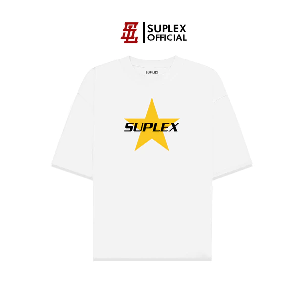 Áo thun SUPLEX Localbrand Unisex STAR Tay Ngắn Chất Cotton TSSL070