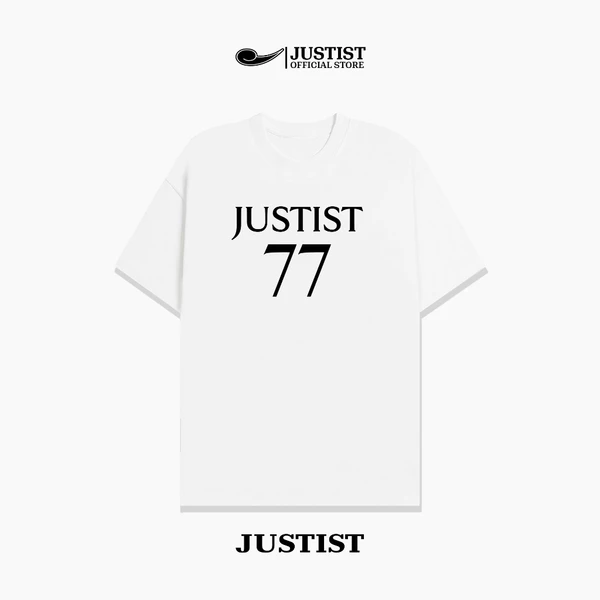 Áo thun Justist Localbrand Unisex form rộng 77 Ngắn Tay Cổ Tròn TSJT020