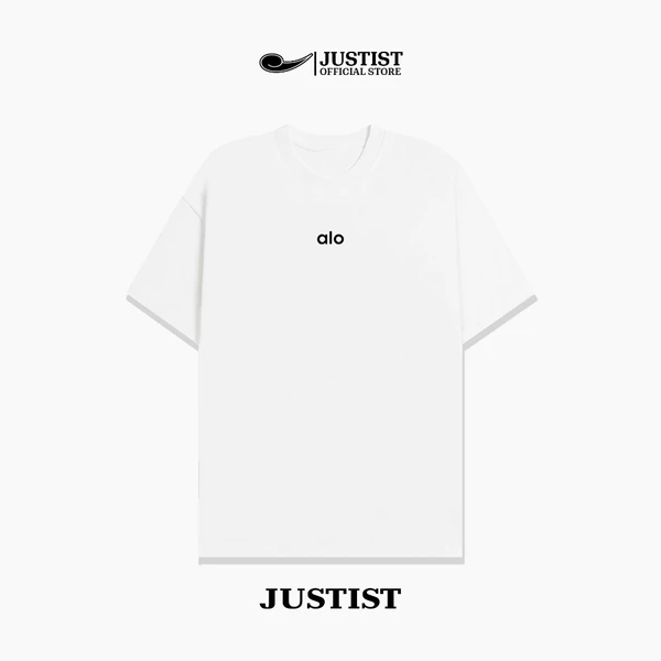 Áo thun Justist Localbrand Unisex Cổ Tròn ALO Hình In Basic TEE TSJT023